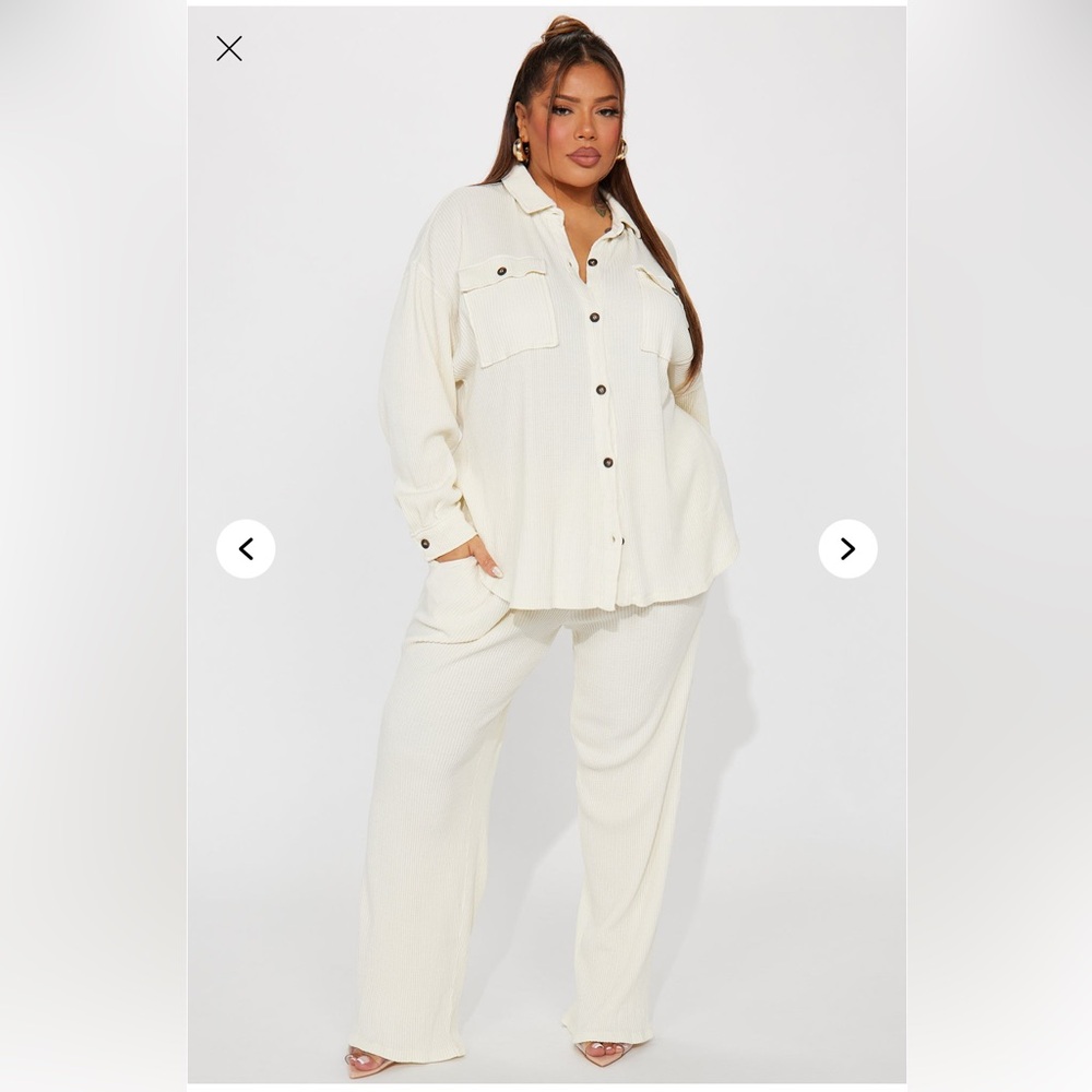 Fashion nova Kaylah thermal pant set